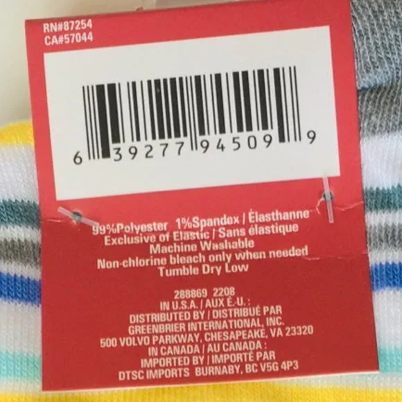 Flowers & Striped Socks - Picture 3 of 4